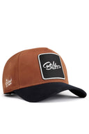 Gorra Azul Marino Camel Béisbol con Parche Boss
