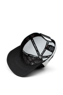 Gorra Negro Blanco Hip Hop Premium con Parche águila