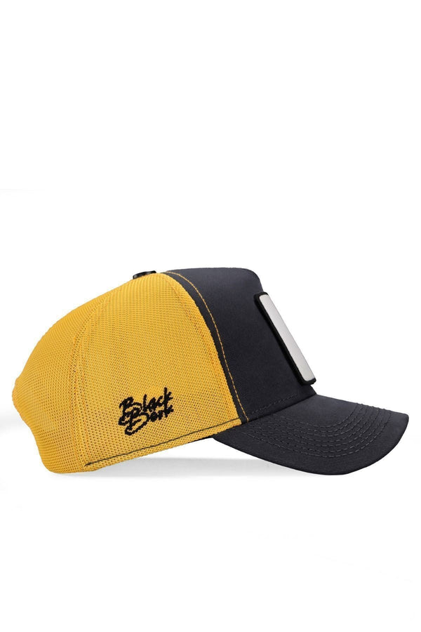 Gorra Antracita-Amarillo Trucker