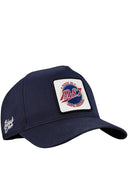 Gorra Azul Marino Béisbol con Parche Made in 1987 100% Original