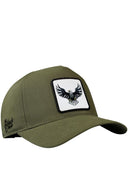 Gorra Caqui Béisbol con Parche Águila