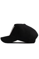 Gorra Negro Béisbol con Parche número 7