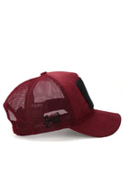 Gorra Burdeos Trucker Clásico BlackBörk