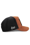Gorra Camel Negro Hip Hop Premium con Parche oso