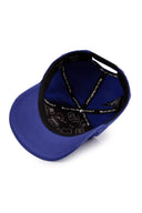 Gorra Azul Béisbol con Parche Gallo