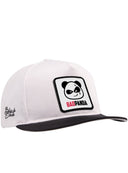 Gorra de Negro Blanco Hip Hop con Parche leopardo - Image 1