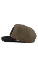 Gorra de Béisbol Premium Negro - Caqui con Parche Yesterday Now Tomorrow