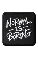 Normal is Boring Logolu