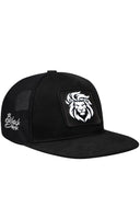 Gorra de Negro Hip Hop Niños Trucker con Parche león