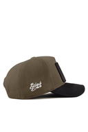 Gorra Negro Caqui Béisbol con Parche águila