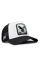 Gorra Negro Blanco Trucker