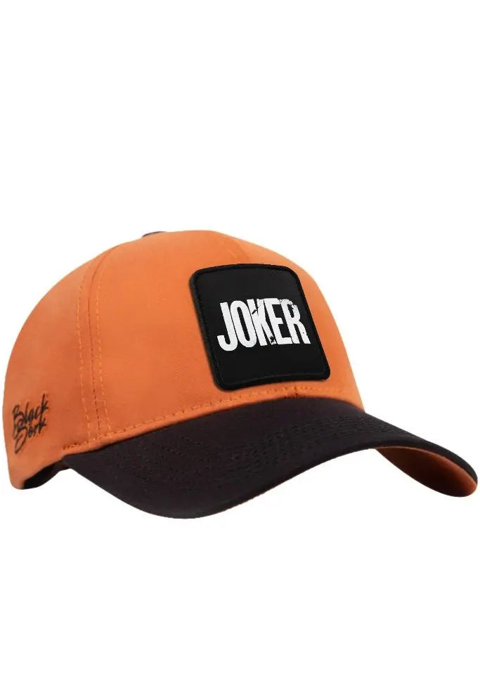 Gorra Negro-Ladrillo Seis Panel BlackBörk