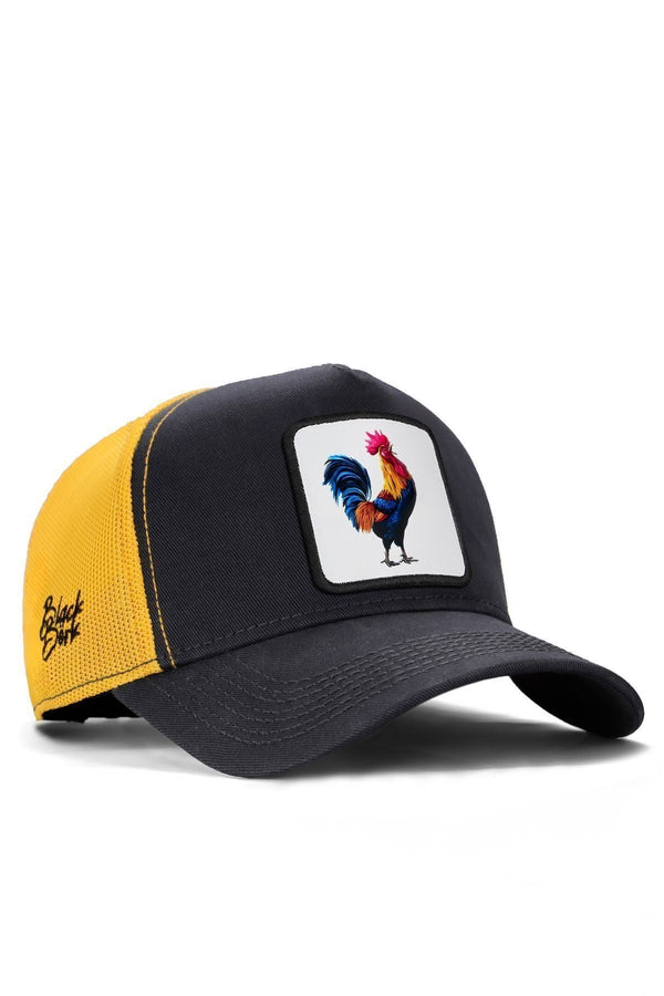 Gorra Antracita-Amarillo Trucker