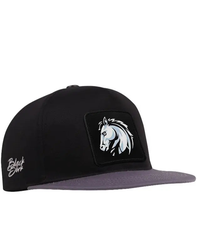 Gorra Gris-Negra Hip Hop BlackBörk