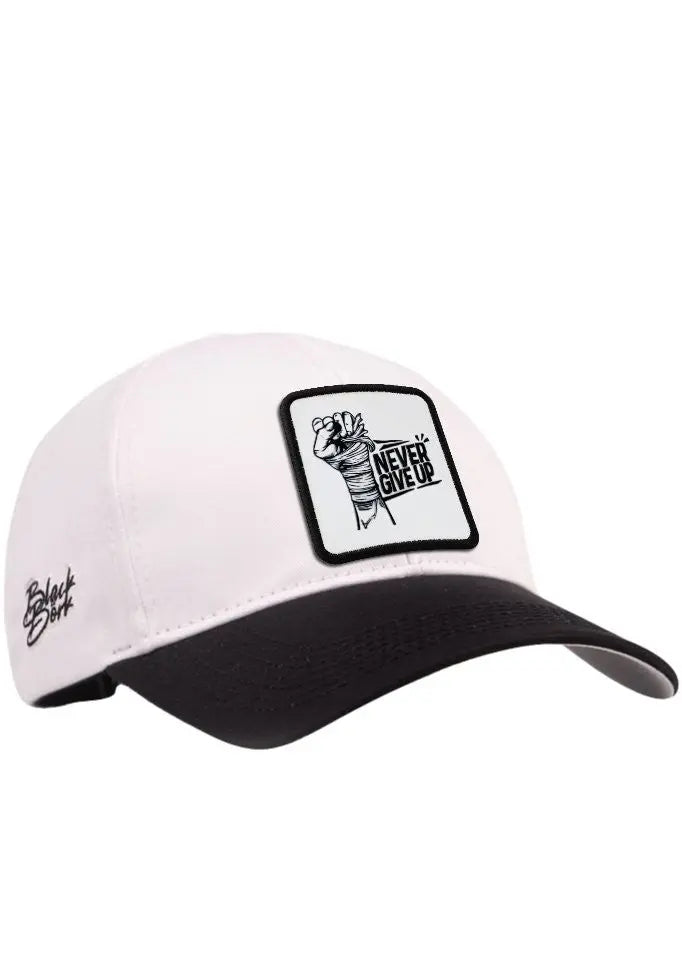 Gorra Negro-Blanco Seis Panel BlackBörk