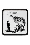 Logotipo de pescador
