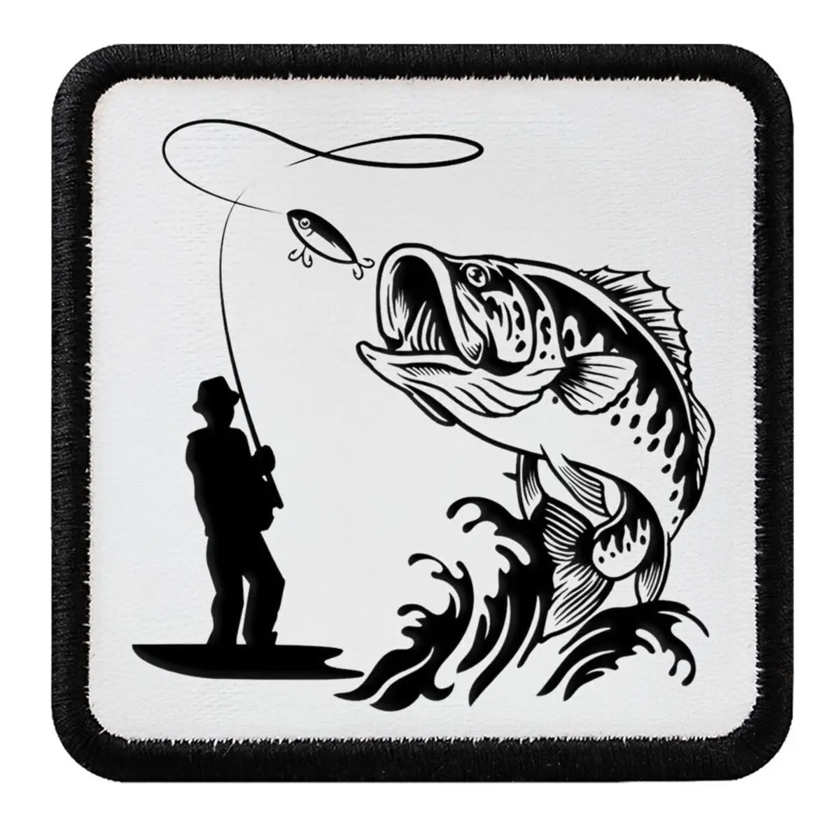 Parche Pez Pescado para Gorras BlackBork BlackBörk