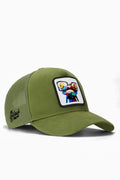 Gorra Verde Trucker Niños BlackBörk