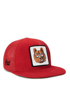 Gorra Roja Trucker Hip Hop Niños BlackBörk