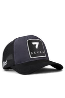 Gorra Negro Antracita Hip Hop Premium con Parche número 7