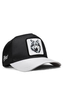 Gorra Blanco-Negro Trucker