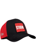 Gorra Negro Rojo Trucker