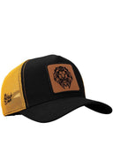 Gorra Negro Amarillo Trucker
