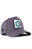 Gorra Gris Béisbol con Parche Águila