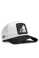 Gorra Negro Blanco Trucker
