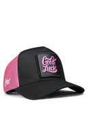 Gorra Negro Rosa Trucker