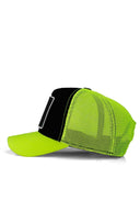 Gorra Neón - Negro Neón Hip Hop Premium con Parche My Life My Rules