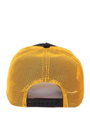 Gorra Negro Amarillo Hip Hop Premium con Parche El Patron