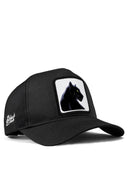 Gorra Negro Béisbol con Parche Pantera