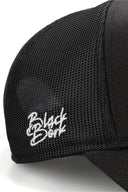 Gorra Negro Béisbol con Parche Águila