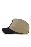 Gorra Negro Visón Béisbol con Parche búho
