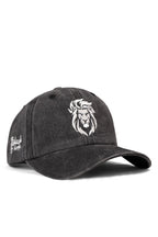 Gorra de Vintage Negro con Bordado León BlackBörk
