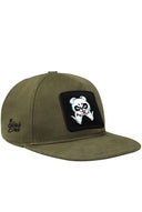 Gorra de Caqui Hip Hop Niños Trucker con Parche Panda
