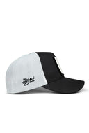 Gorra Negro Blanco Hip Hop Premium con Parche águila