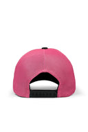 Gorra Negro Rosa Hip Hop Premium con Parche camarógrafo