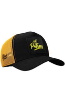 Gorra Negro Amarillo Hip Hop Premium con Parche El Patron