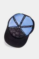 Gorra Negro Azul Hielo con Parche Boss
