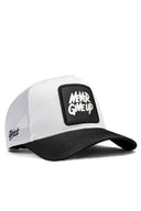 Gorra Negro Blanco Trucker