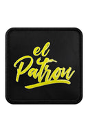 Gorra de Gris - Negro Hip Hop  con Parche El Patron - Image 2