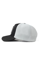 Gorra Negro Blanco Hip Hop Premium con Parche águila