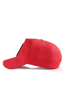 Gorra Rojo Béisbol con Parche Go 2 Hell