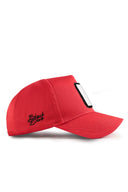 Gorra Rojo Béisbol con Parche Go 2 Hell