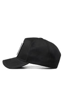 Gorra Negro Béisbol con Parche Pantera