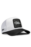 Gorra Negro Blanco Trucker