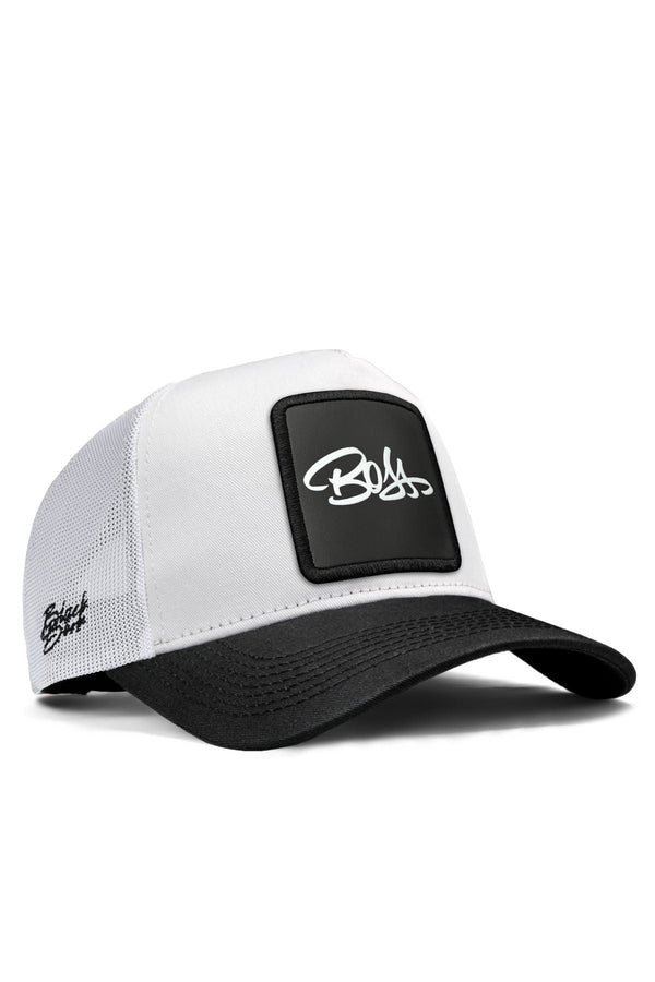 Gorra Negro-Blanco Trucker