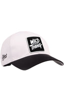 Gorra Six Negro Blanco Béisbol con Parche Wild Thing